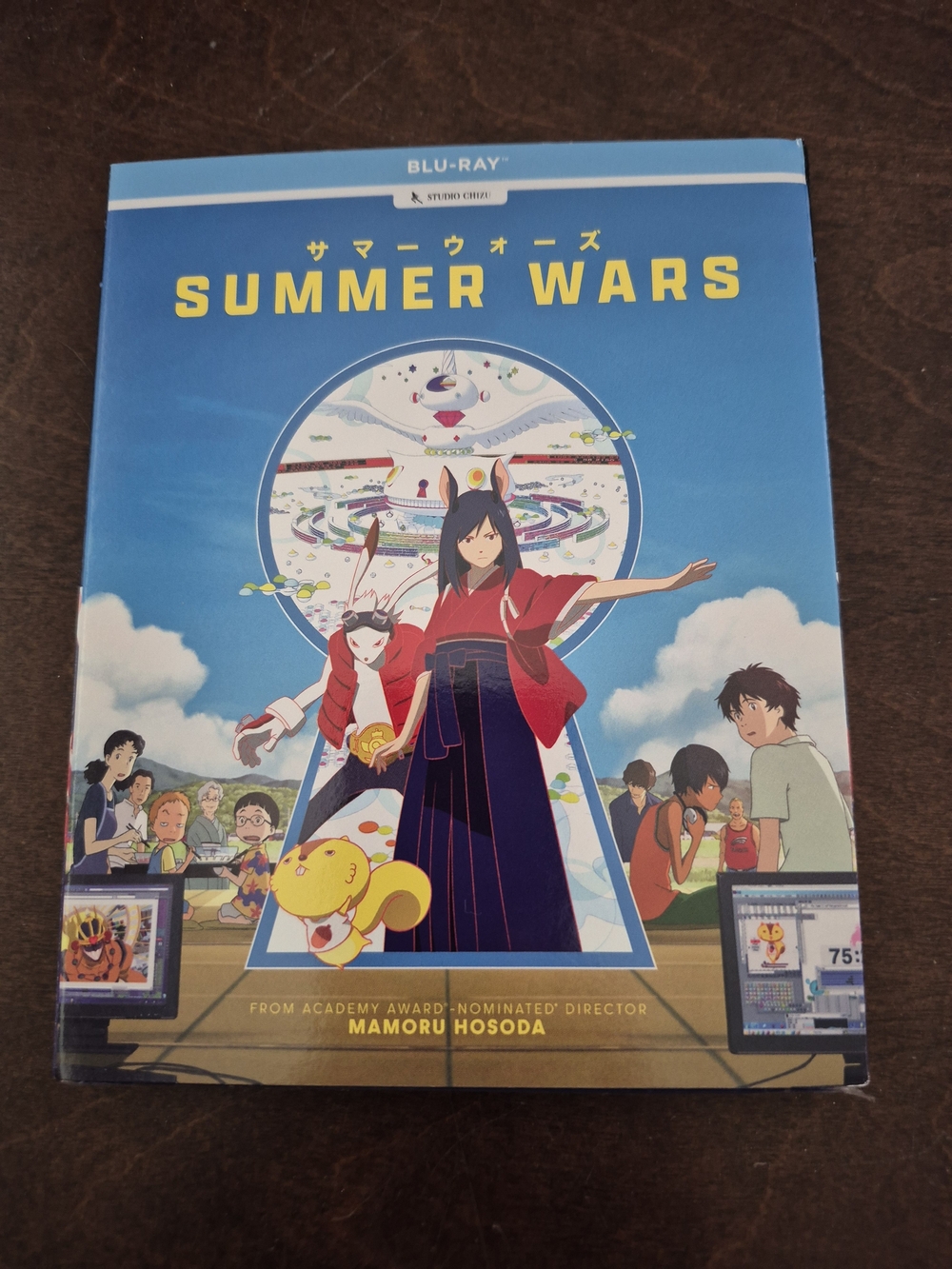 SUMMER WARS Movie - Blue Cover